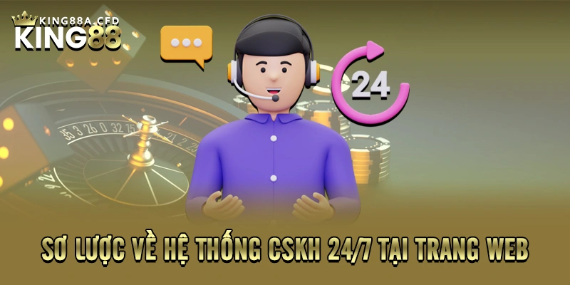 Sơ lược về hệ thống CSKH 24/7 tại trang web